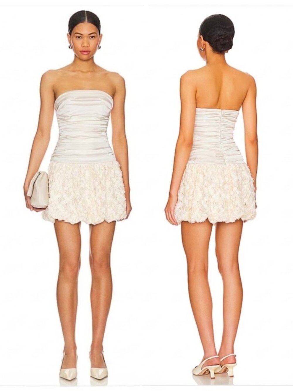 NWOT MAJORELLE Ileisha Mini Dress In Ivory Size S